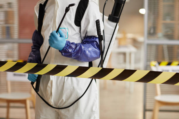 Professional Trauma Scene Cleanup technician working in Cortland, IL
